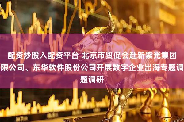 配资炒股入配资平台 北京市贸促会赴新紫光集团有限公司、东华软件股份公司开展数字企业出海专题调研